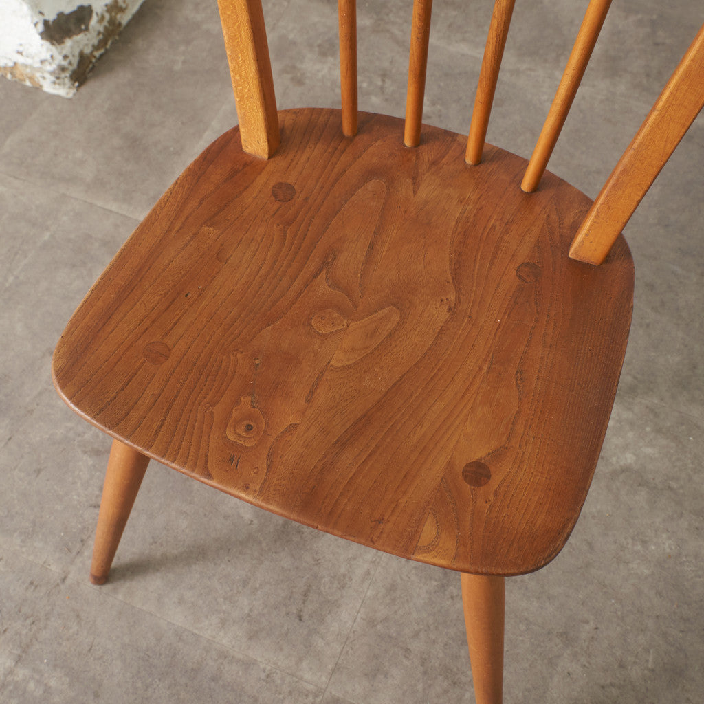 4本スポーク フープバックチェア