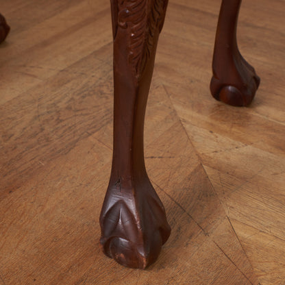 英国クラシック スツール / 張替済