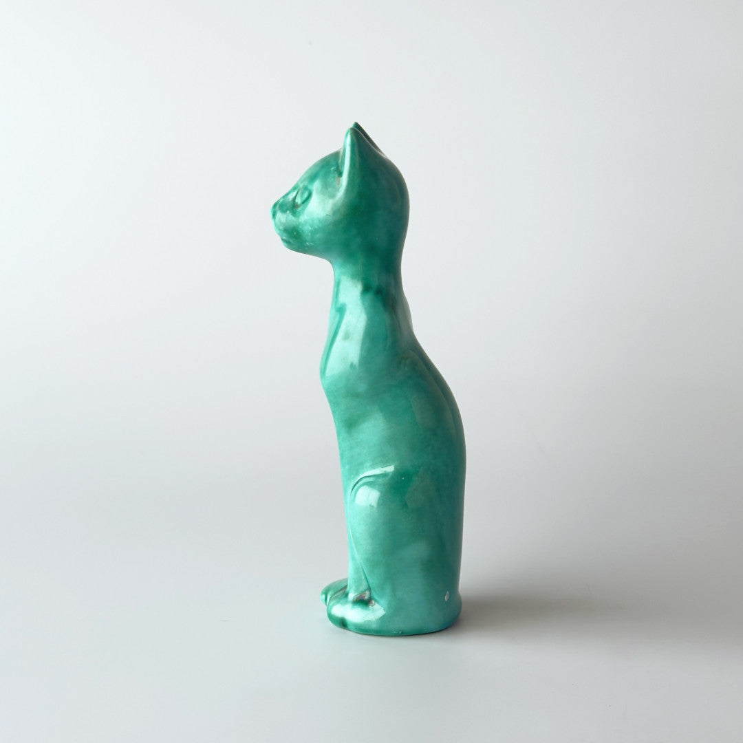 英国ヴィンテージ 猫のオブジェ｜rocca rocca