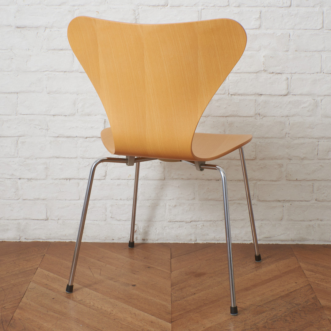 フリッツハンセン アルネ・ヤコブセン セブンチェア ビーチナチュラル 美品 ② フリッツ・ハンセン / FRITZ HANSEN セブンチェア / seven chair
