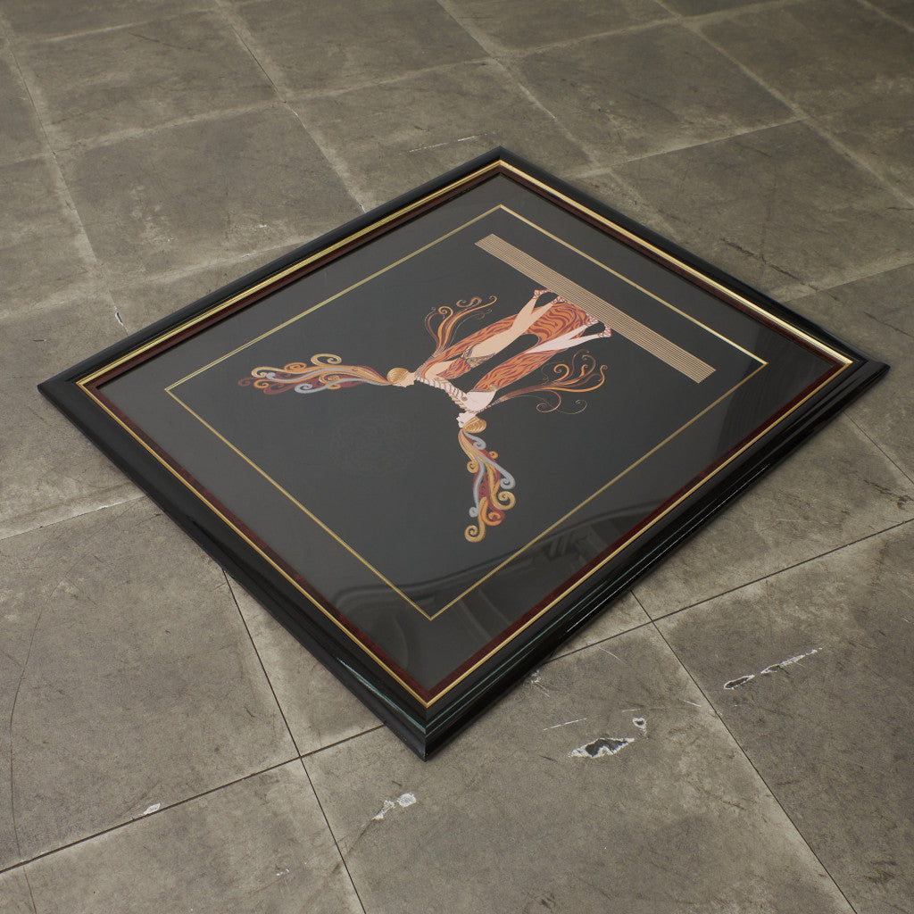 ERTE [ Kiss of Fire ] リトグラフ