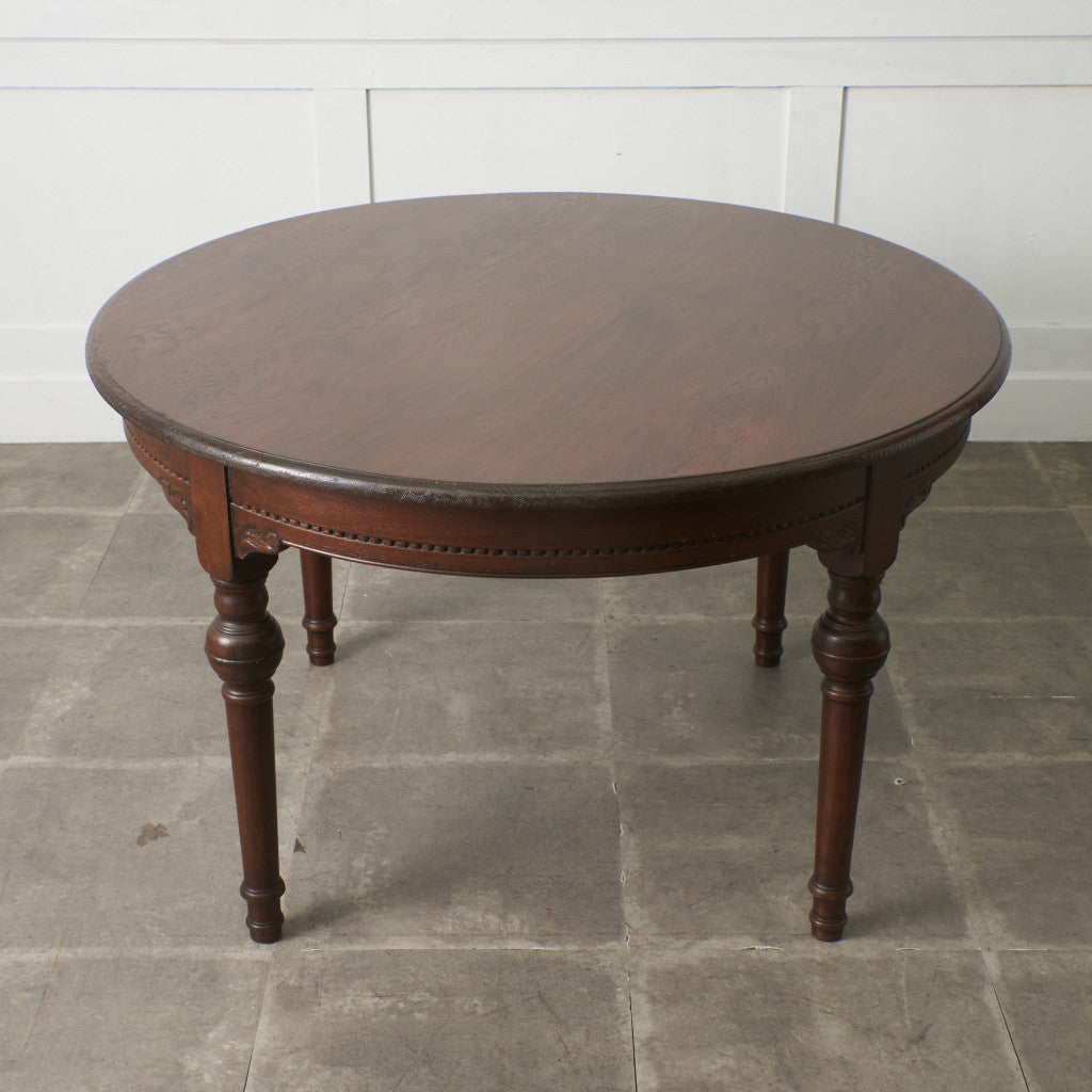 西洋クラシック ラウンドダイニングテーブル