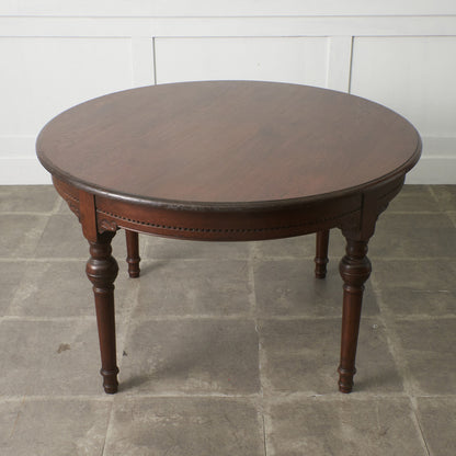 西洋クラシック ラウンドダイニングテーブル