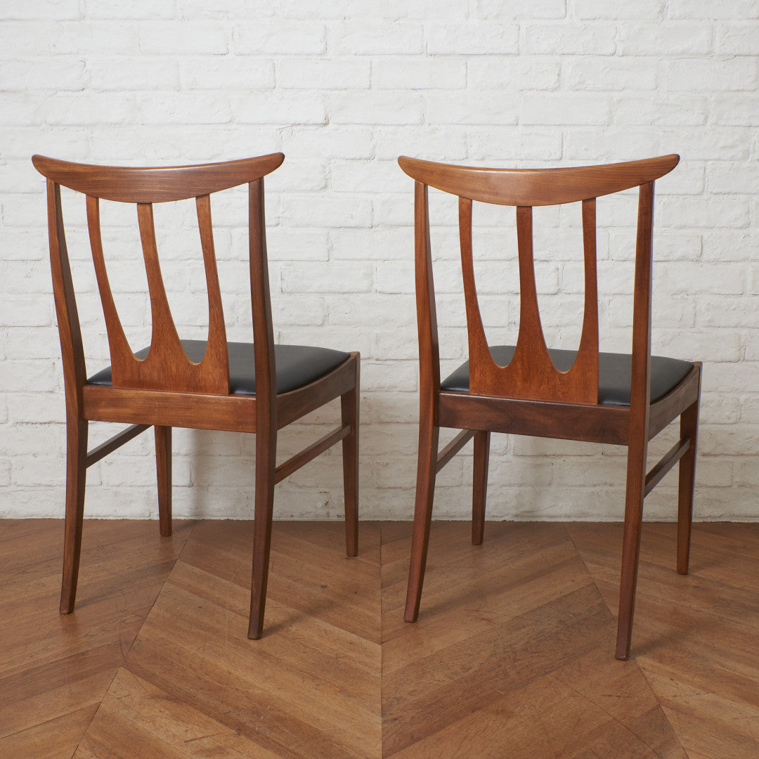 Brazilia ダブルバックチェア 2脚セット / 張替済