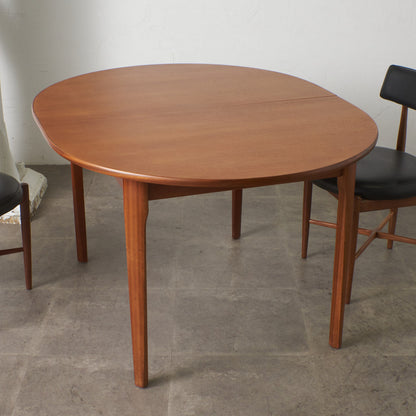 ヴィンテージ エクステンション オーバルダイニングテーブル