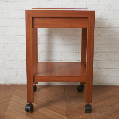 ジャパンヴィンテージ キャスター付き サイドテーブル