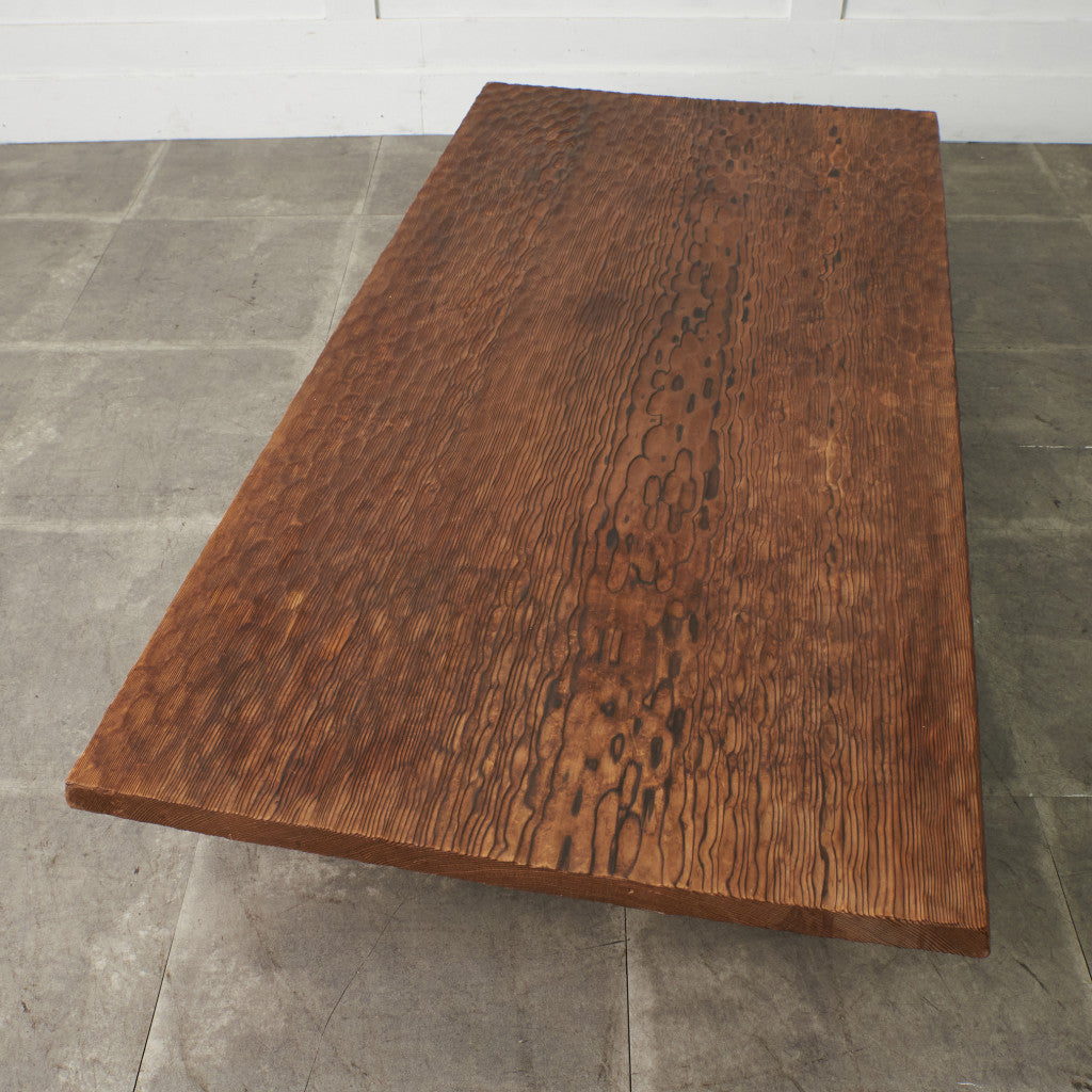 なぐり加工 座卓