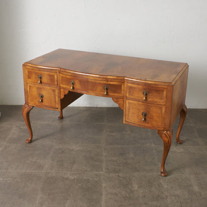 英国アンティーク 両袖デスク