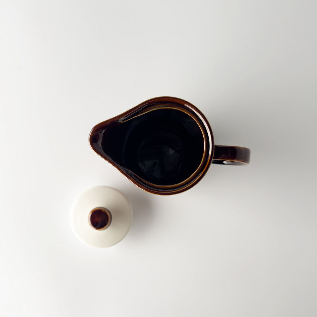 Compact コンパクト コーヒーポット チェスナット