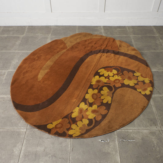 ヴィンテージ サークルラグ