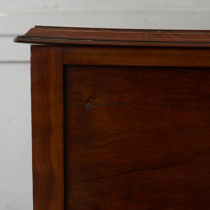 アンティーク ウォールナット材 両袖デスク