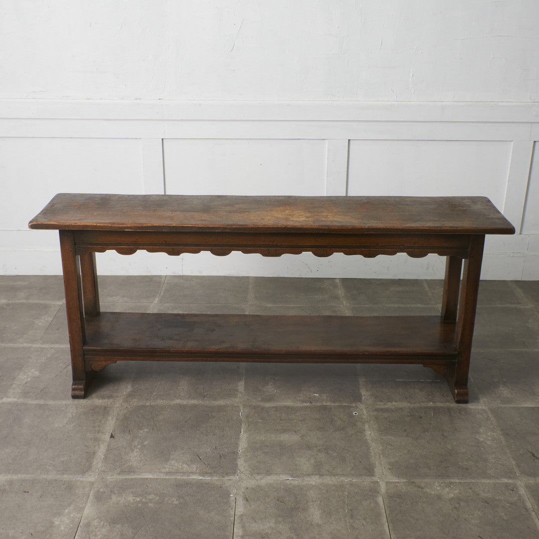 オランダ民芸 オーク材 サイドボード