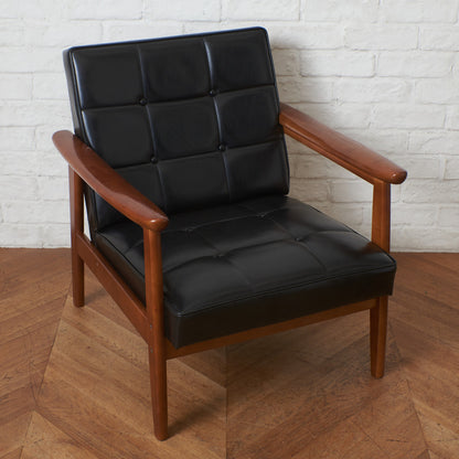 Kチェア 1シーター / スタンダードブラック