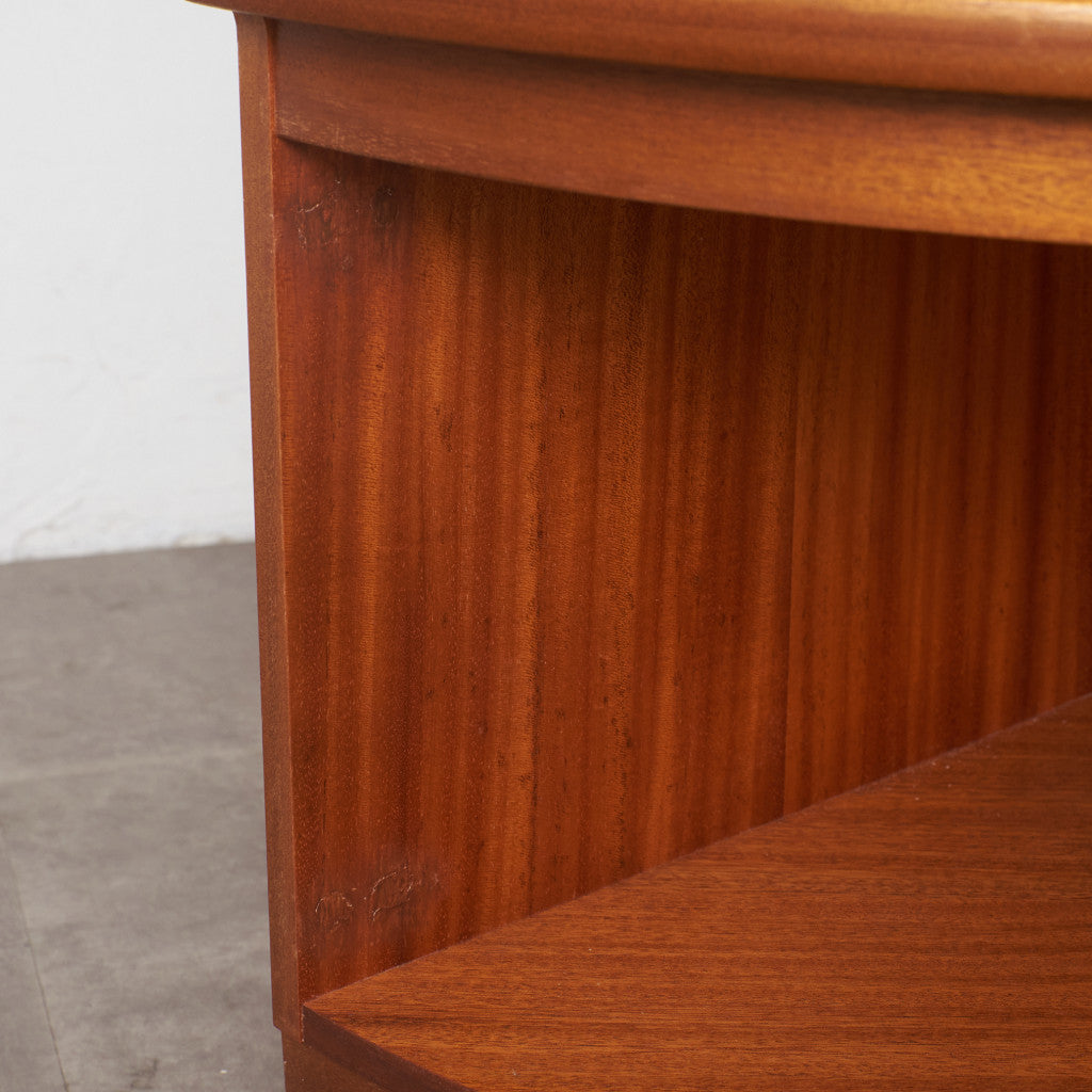 十字扉 ヴィンテージ トールコーナーキャビネット