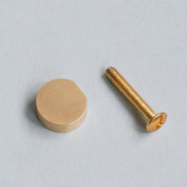 真鍮 ツマミ サークル Sサイズ