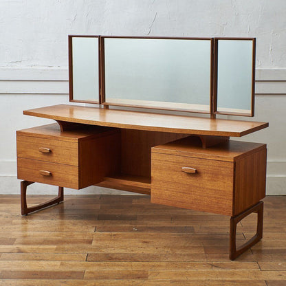 Quadrille トリプルミラー ドレッシングテーブル (1995)