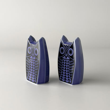 Hornsea Owl ソルト&ペッパー セット Blue