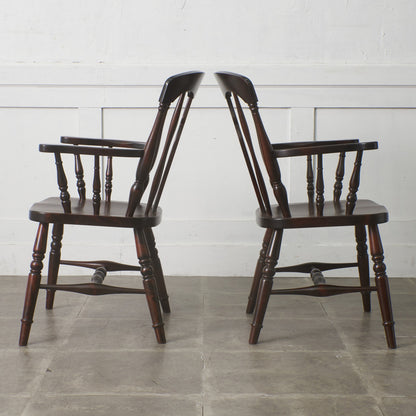 ラウンドテーブル ＆ アームチェア2脚 3点セット