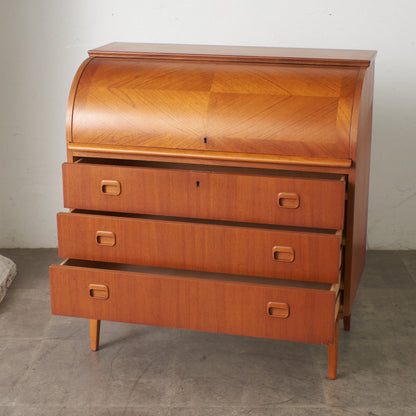 ヴィンテージ ロールトップ ライティングビューロー