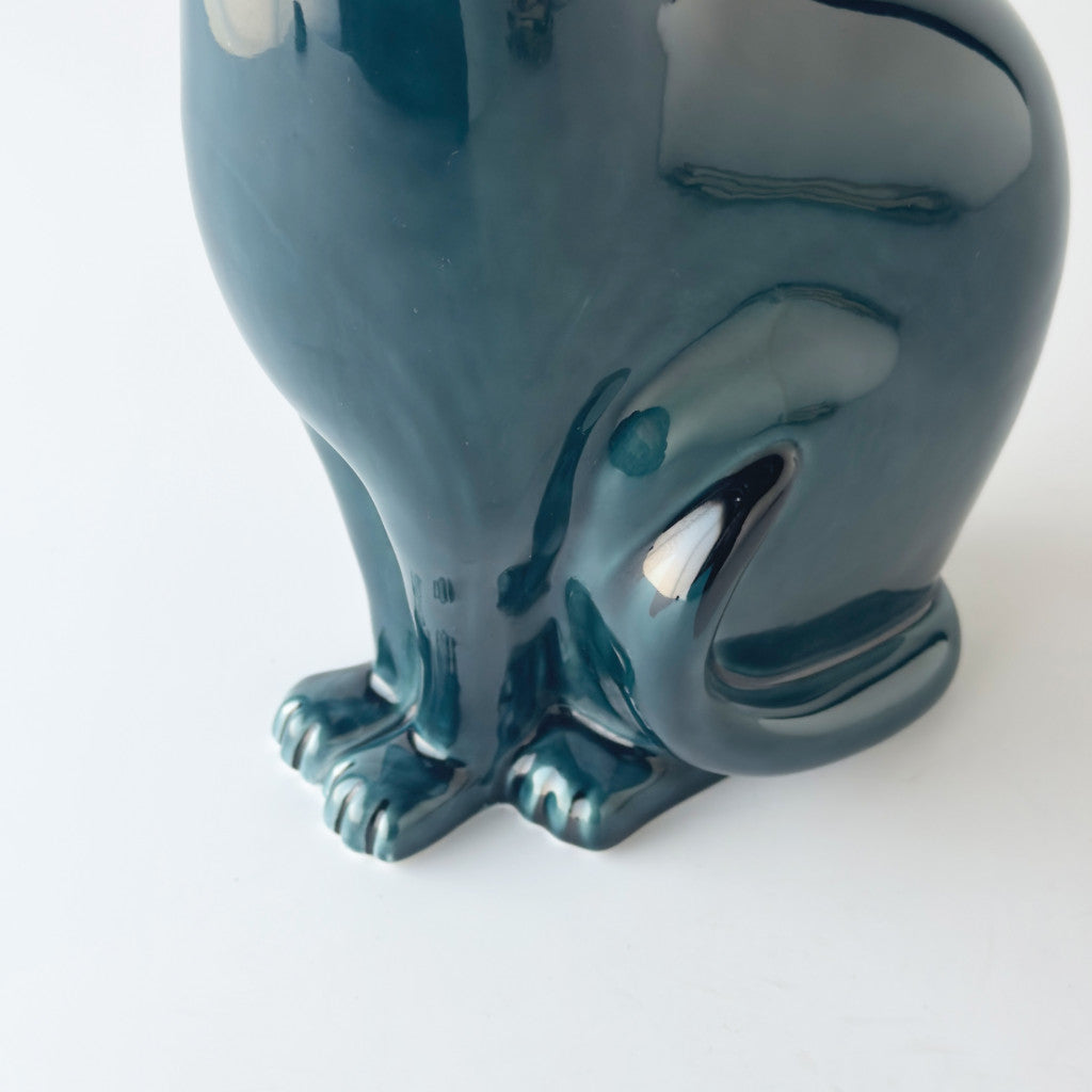 ヴィンテージ 猫のフィギュリン 大