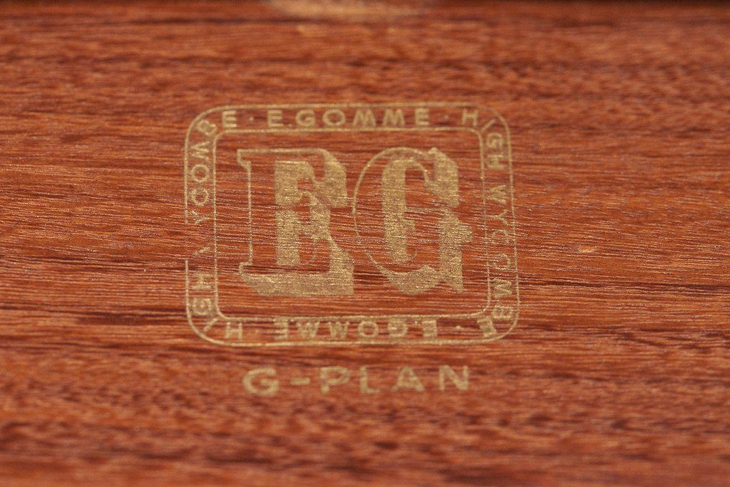 Danish ハンドルバックチェア4脚セット / 張替品