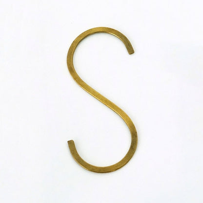 真鍮 Ｓ字フック Lサイズ