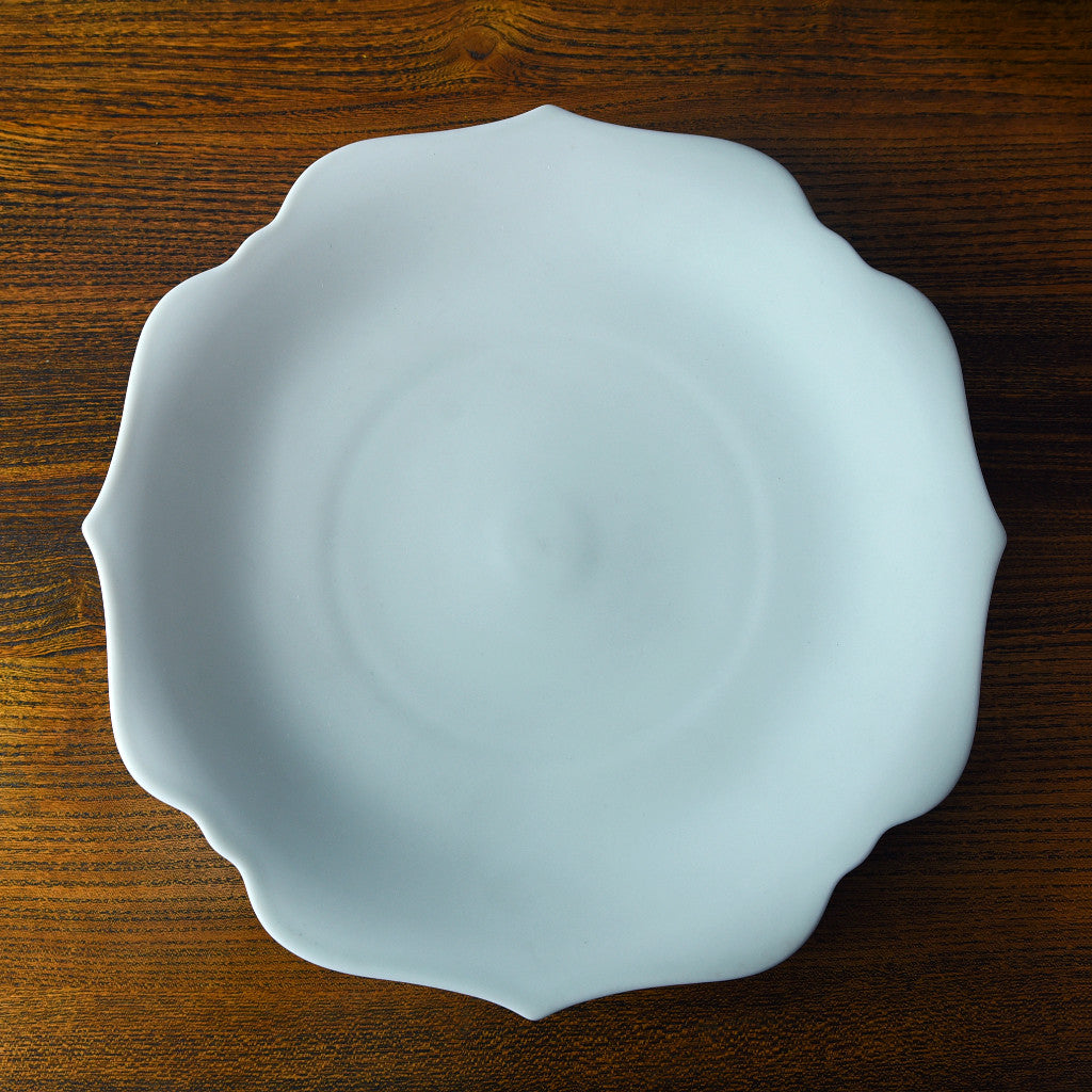 meimei プレート 25.5mm 大皿 ブルーホワイト