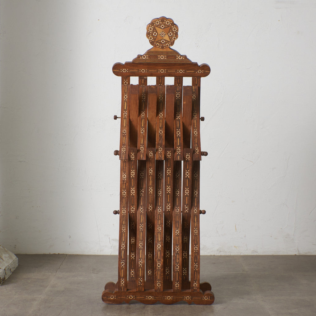 エジプトアンティーク 木象嵌 フォールディングチェア