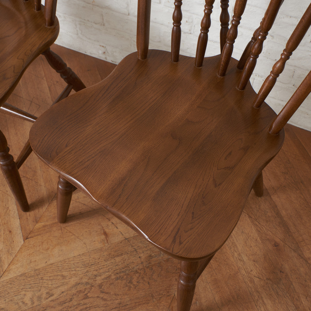 ボウスピンドルバックチェア 2脚セット