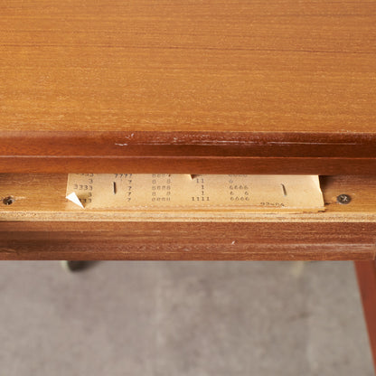 ヴィンテージ 拡張式天板付き ネストテーブル