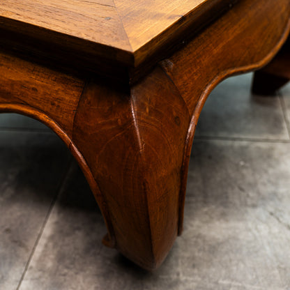 チーク無垢材 オピウムテーブル