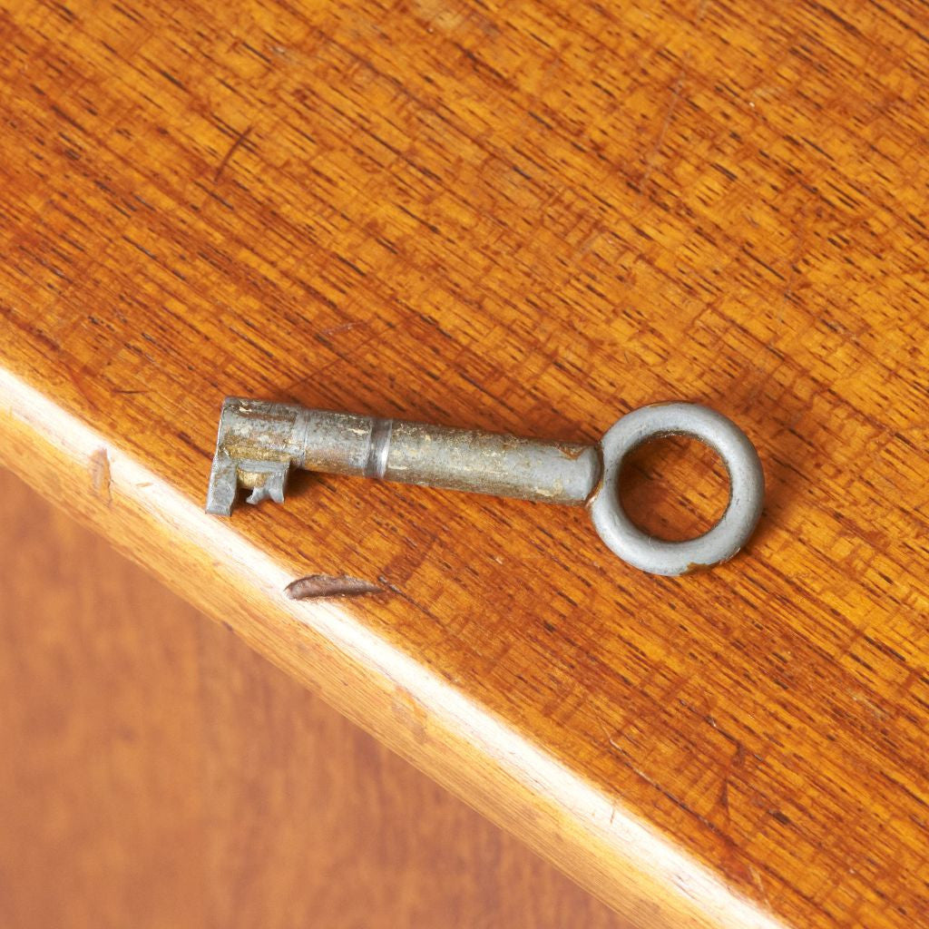 ヴィンテージ ビューロー付きブックケース