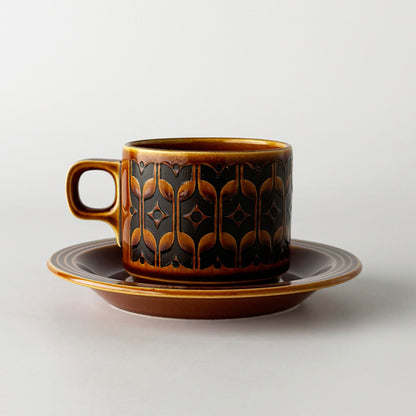 HEIRLOOM エアルーム カップ&ソーサー Autumn brown