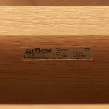 NOTTE ベッドサイドテーブル ドロワー付