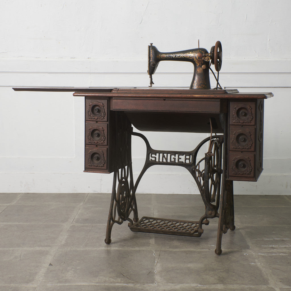 アンティーク 足踏みミシン｜シンガー SINGER – rocca rocca