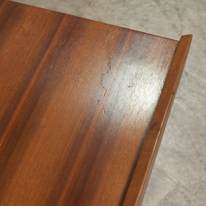 ヴィンテージ サイドテーブル / マガジンラック付き