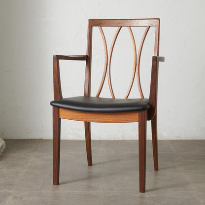 Fresco X-BACK カーブバックアームチェア / 張替済