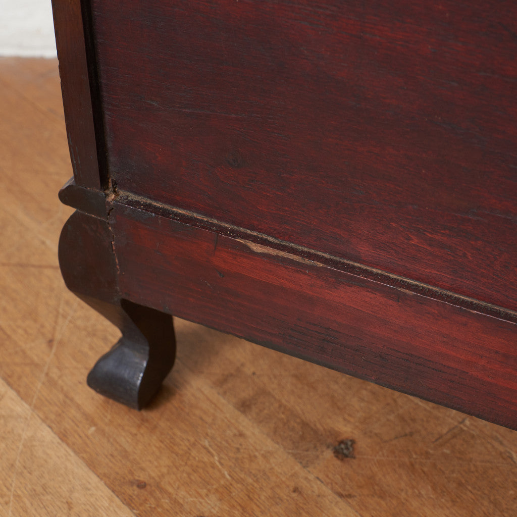 西洋クラシック ウォールナット材キャビネット