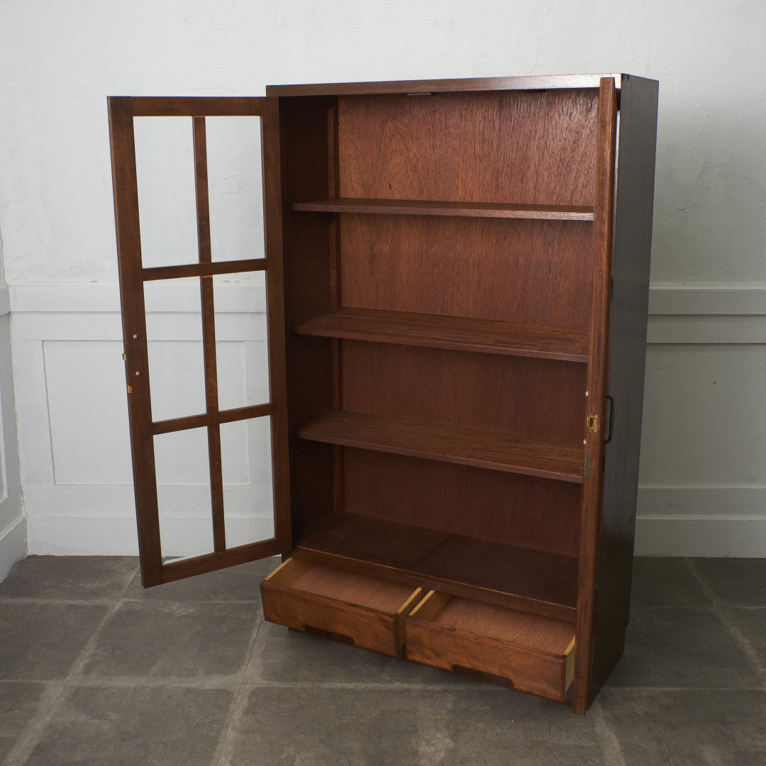 『ジャパンヴィンテージ 』ガラスキャブネット キャビネット 古家具 RWcab1 ジャパンヴィンテージ 』ガラスキャブネット キャビネット 古家具