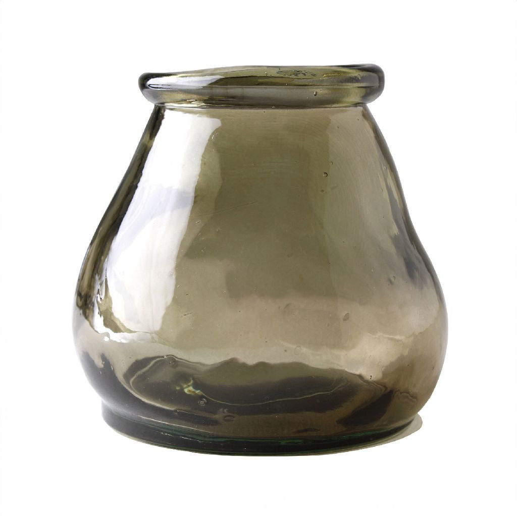 リサイクルガラス フラワーベース CERO ブラウン