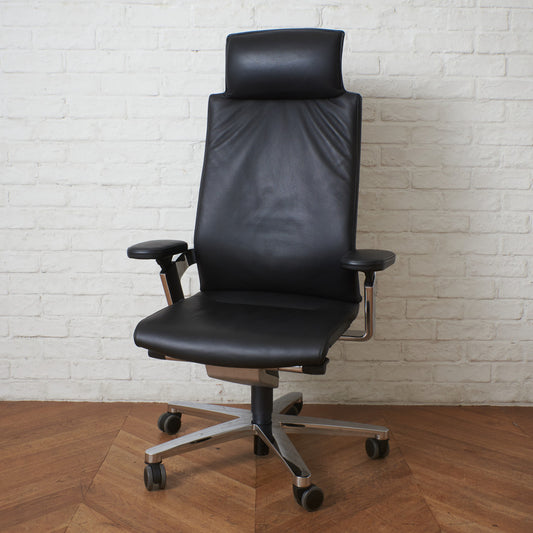 ON ヘッドレスト付 ハイバックオフィスチェア 175/7H