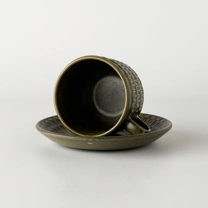 Pennine ペンニン カップ&ソーサー カンブリアグリーン