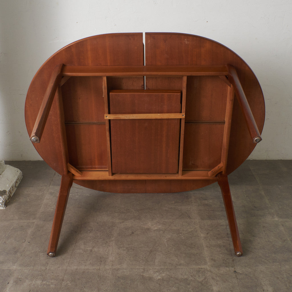 ヴィンテージ エクステンション オーバルダイニングテーブル