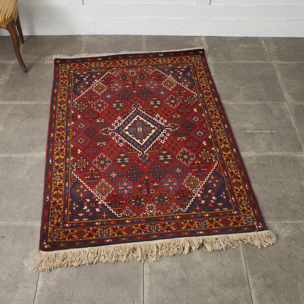 ウール製 手織り 絨毯