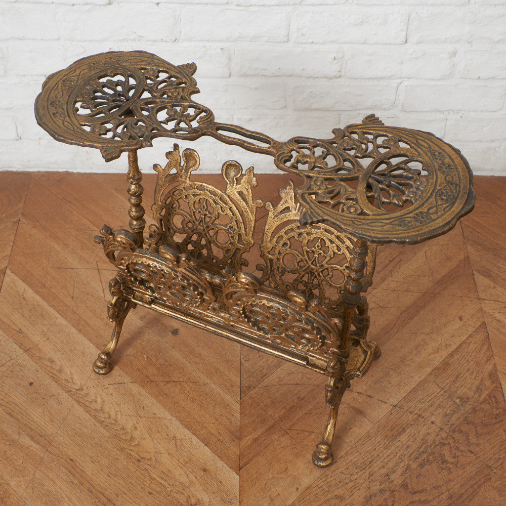 西洋クラシック 鋳鉄製 マガジンラック