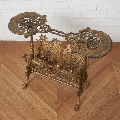 西洋クラシック 鋳鉄製 マガジンラック