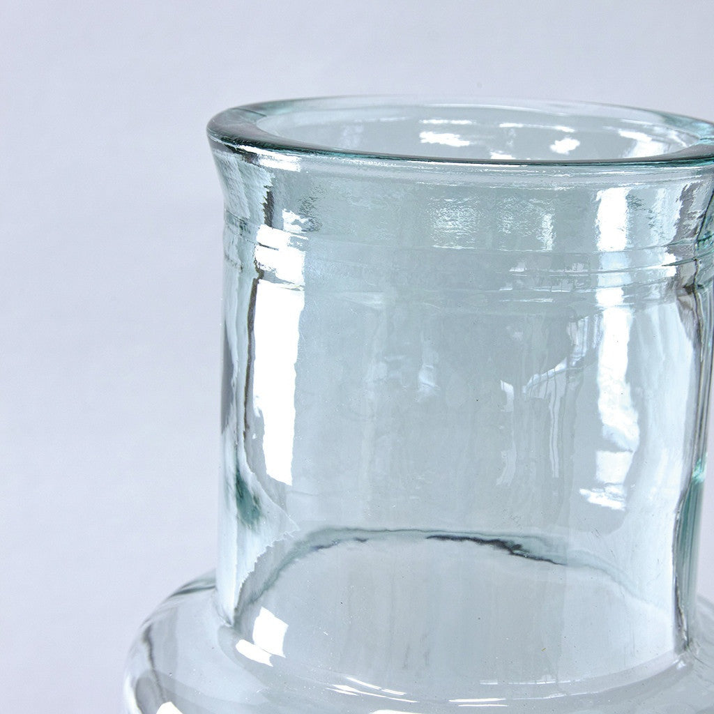 リサイクルガラス フラワーベース CUATRO クリア