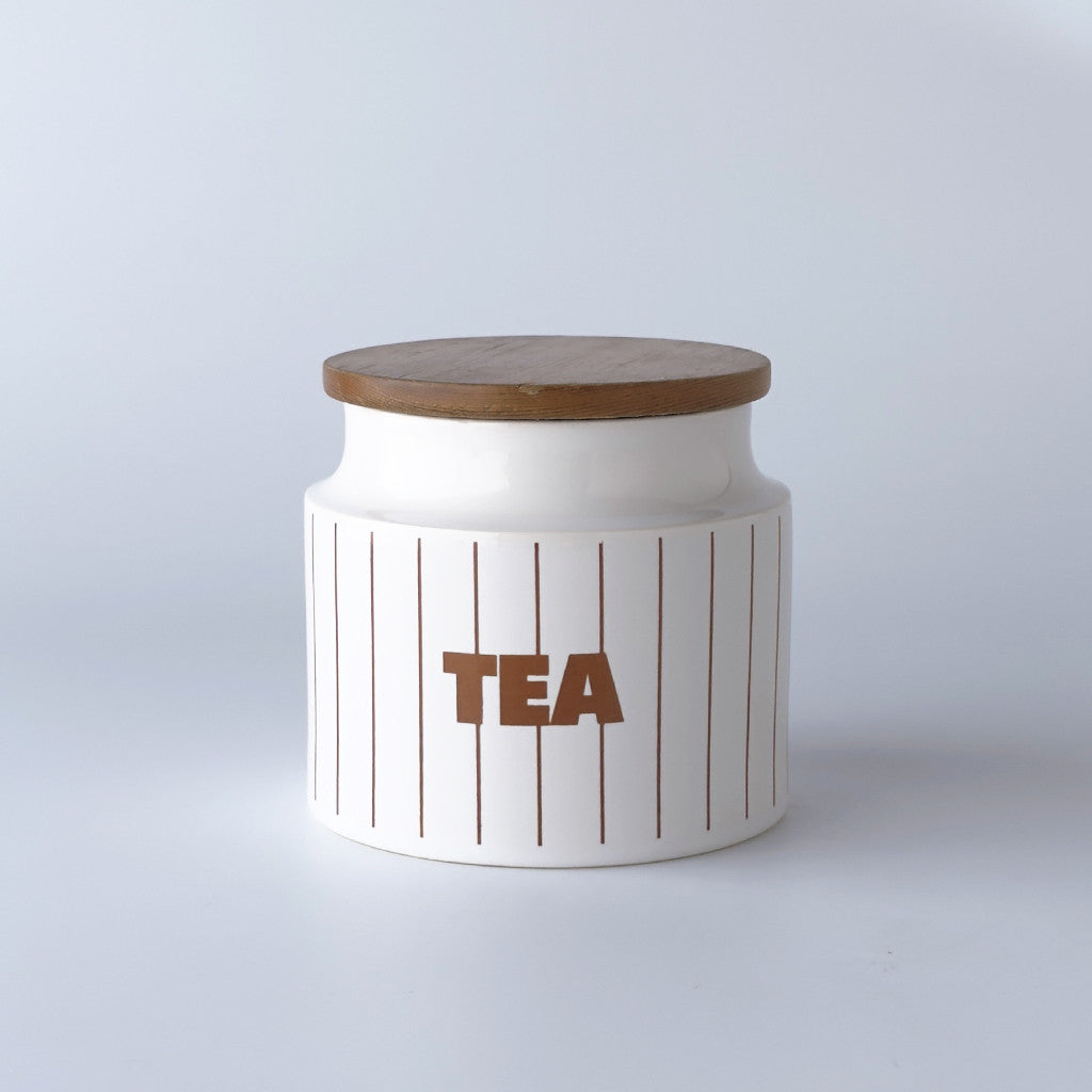 STRIPE ストライプ キャニスター "TEA"