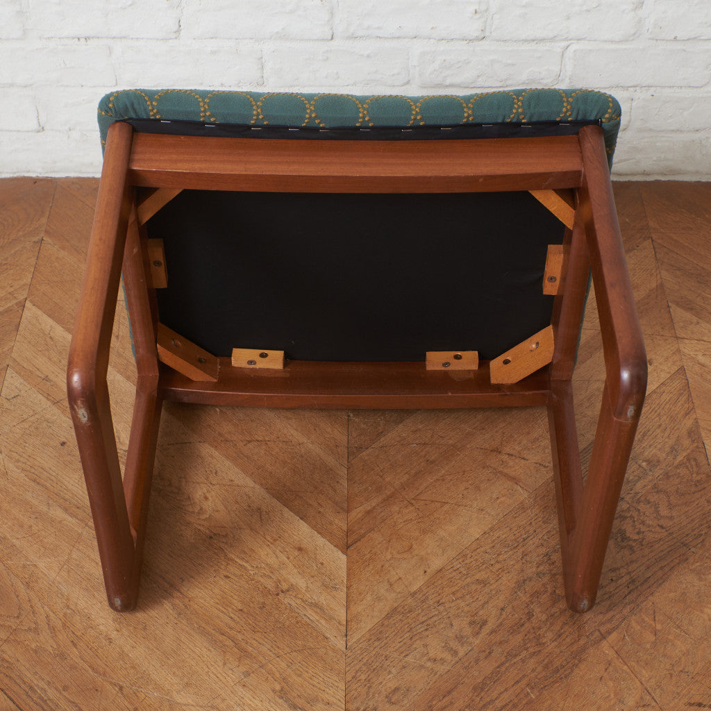 ヴィンテージ スツール / 張替済 (ミナぺルホネン タンバリン)