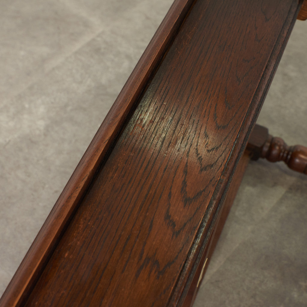 英国クラシック オーク材 ネストテーブル